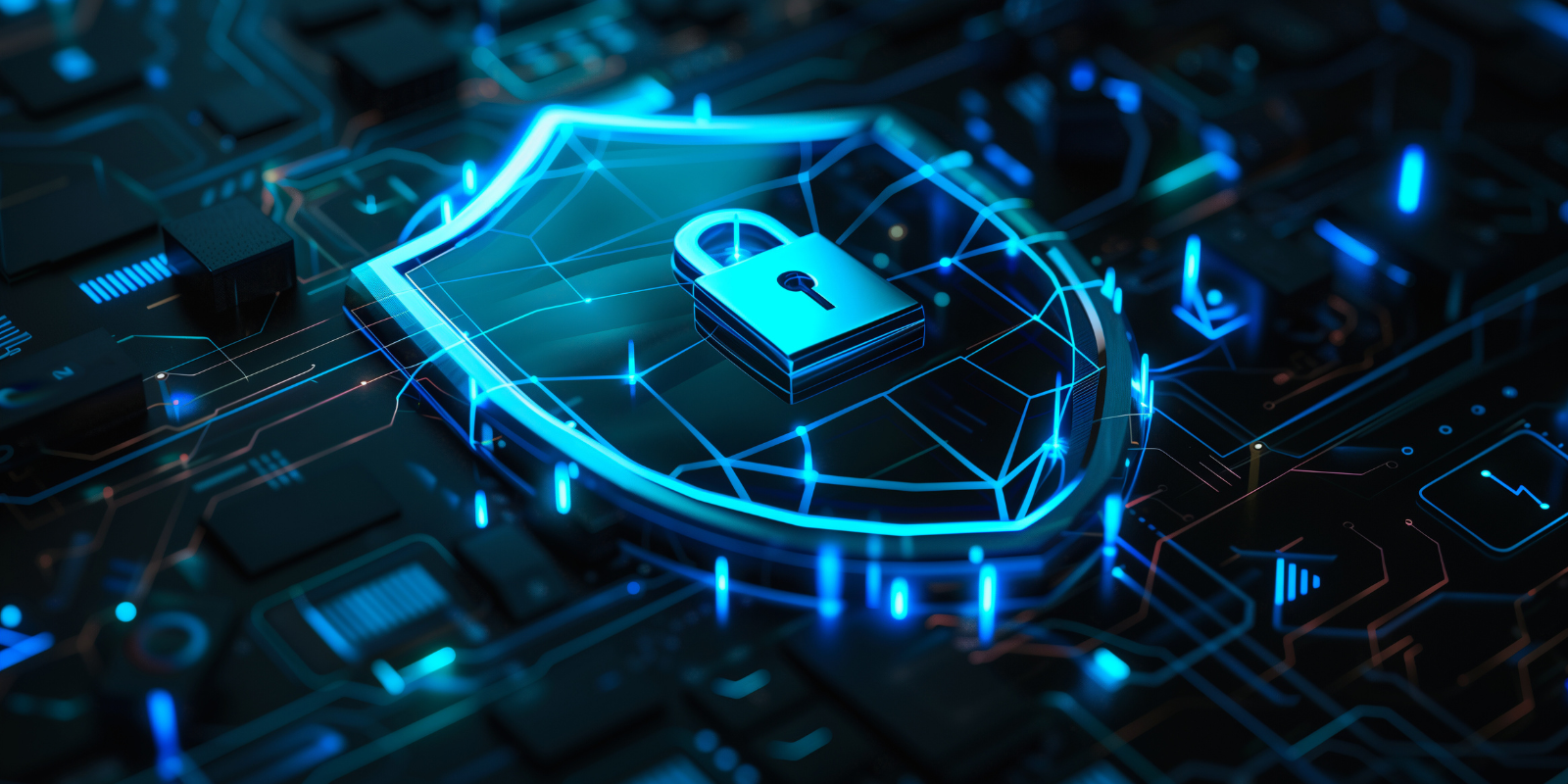 Ilustração de Inteligência Artificial processando dados pessoais, representando os desafios regulatórios e a importância da proteção de dados.